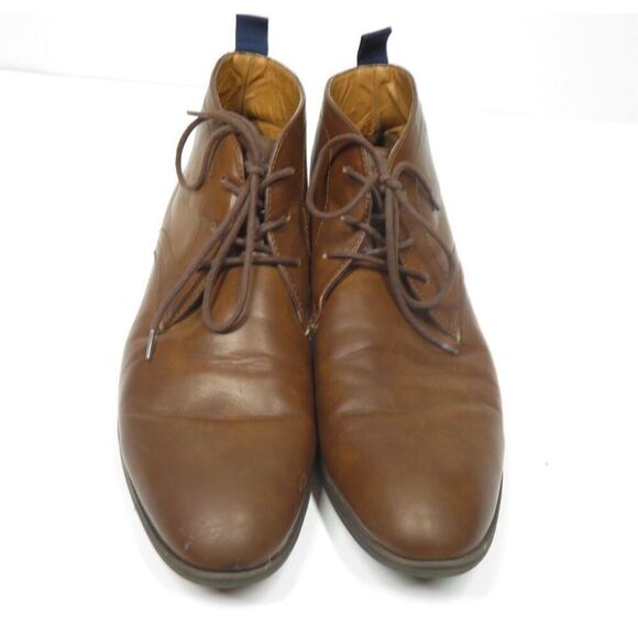GUESS Medium Brown Chukka Boots Laces Men Size 11 - Picture 2 of 9
